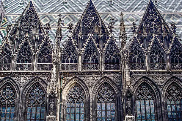 St.Stephen's cathedral in stephansplatz, vienna