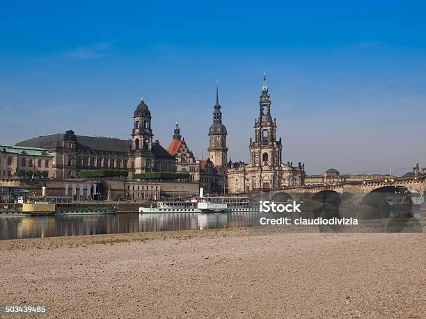 Dresden Hofkirche Stock Photo - Download Image Now - Architecture, Capital Cities, Cathedral