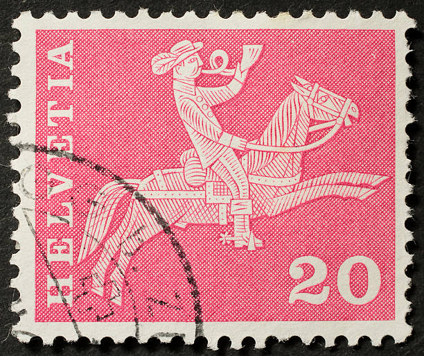 istock Helvetia postage stamp 503439979
