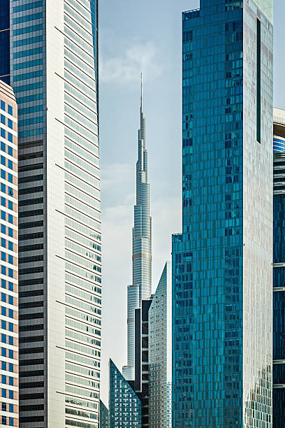 istock Dubai skyscrapers with Burj Khalifa 503440703