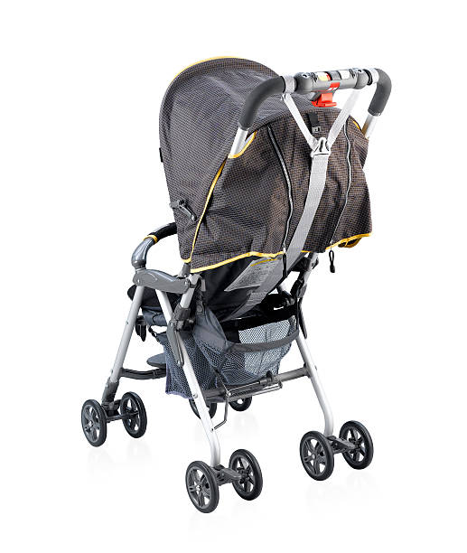 istock Baby carriage isolated on white 503452965