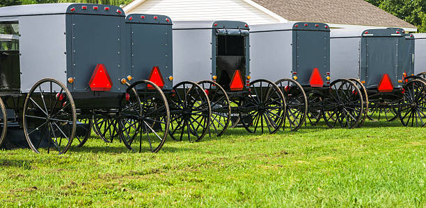 istock Amish Parking Lot 503453138