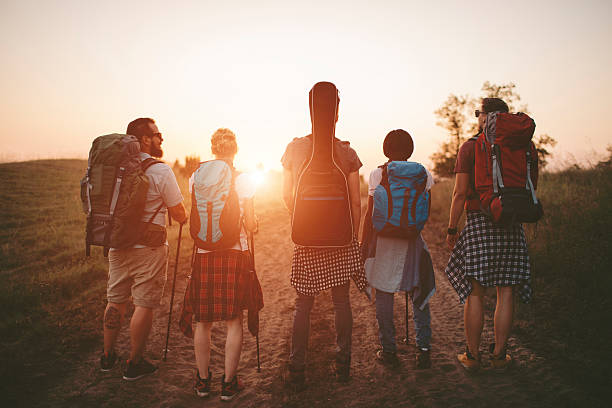 istock Fiends Hiking In Nature. 503455524