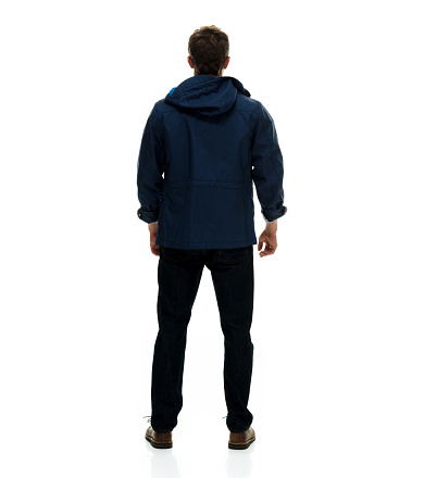 Rear view of man standing and looking awayhttp://www.twodozendesign.info/i/1.png