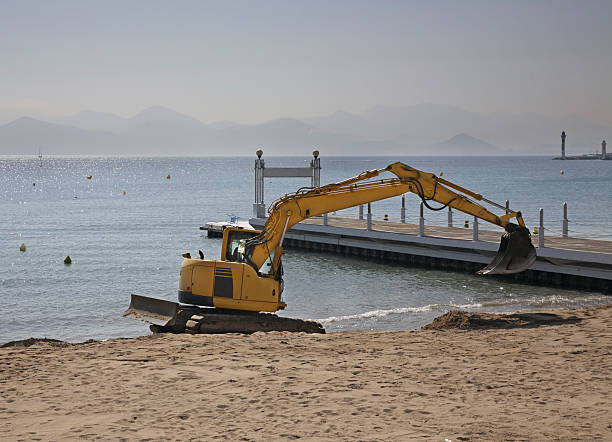 istock Excavator in Cannes. France 503457664