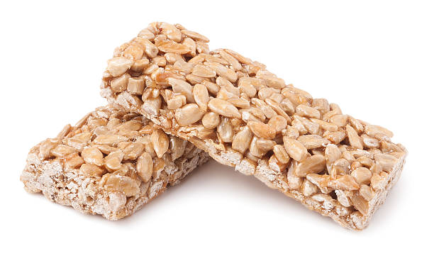 istock honey bars with peanut on white background 503459868