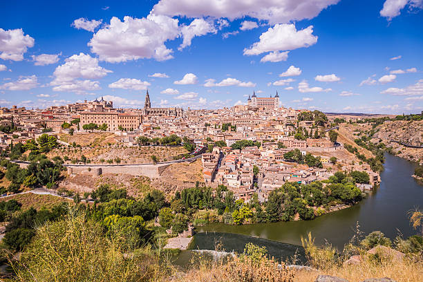 istock Toledo, Spain old town city skyline. 503460698