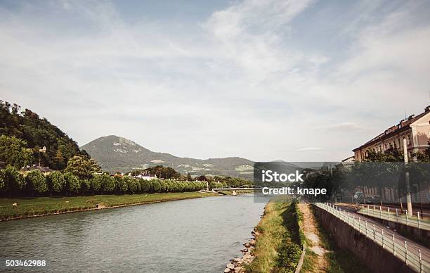 City Of Salzburg Scenics Austria Europe Stock Photo - Download Image Now - Austria, City, Cityscape