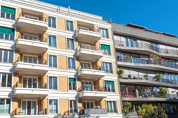 istock Modern multi-family residences 503465504
