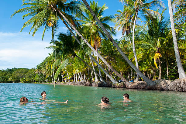 istock Friends vacationing in Bocas del Toro, Panama 503482374