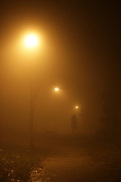 istock Foggy woman silhouette 503482560