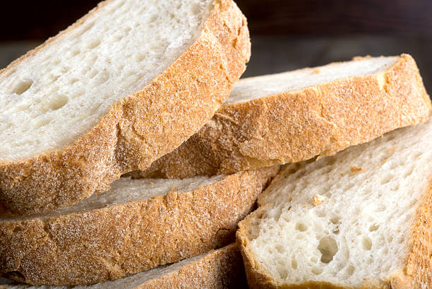 istock ciabatta - Italian white bread with olive oil 503482562