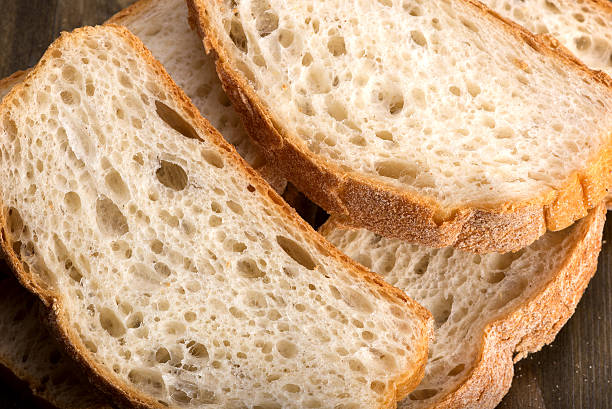istock ciabatta - Italian white bread with olive oil 503482616