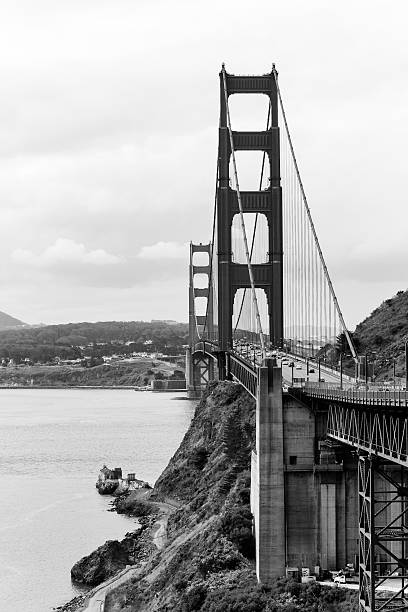 istock Golden Gate Bridge in Black and White, San Francisco 503484496