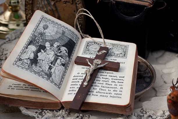 istock bible and crucifix 503487466