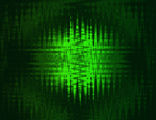istock Interstellar Grunge Abstract Radio Signal Background 503487616
