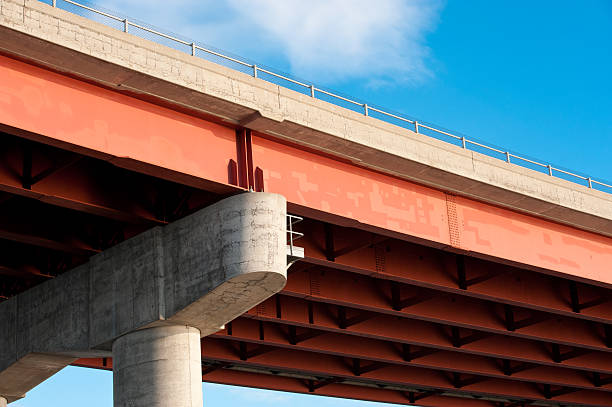 istock Detail of red bridge 503487912