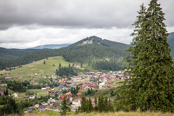 istock Summer day in Carpathian mountains 503490409