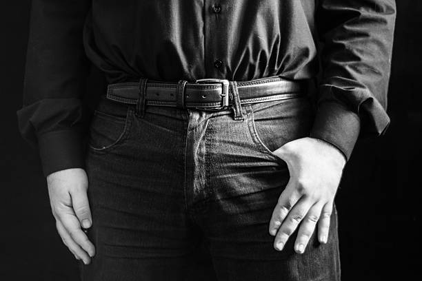 istock Person in shirt and jeans 503490470