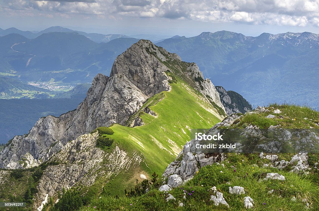 Mount Stog in Julianische Alpen - Lizenzfrei Berg Stock-Foto