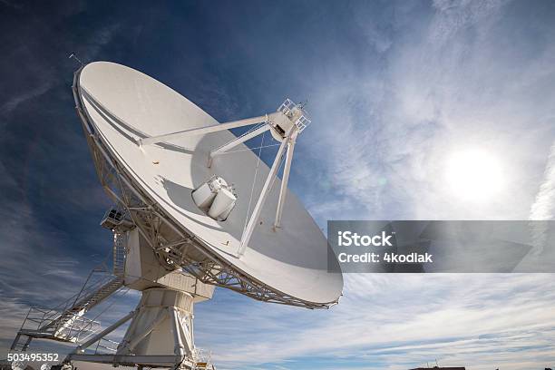 Satellite Array Vla Stock Photo - Download Image Now - Radio Telescope, Satellite Dish, Radar