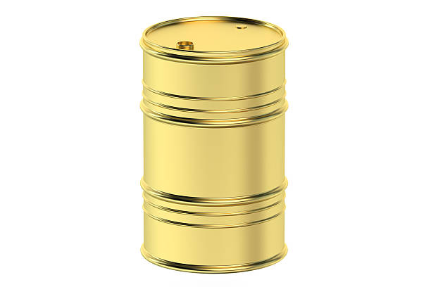 istock golden oil barrel 503495500