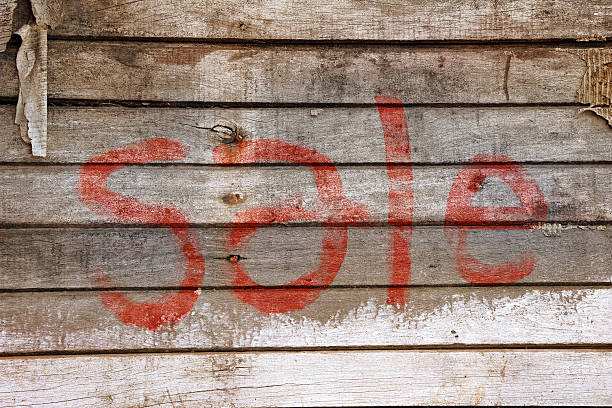 istock Wood Background and sale Texture vintage 503508518