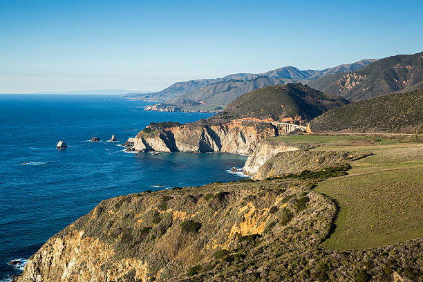 istock Pacific Ocean Coastline and Bixby Bridge, Big Sur, California 503512566