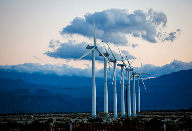 istock Alternative Energy Windmills at Dusk 503515820