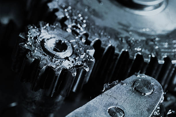 istock Gears work in an industrial machine 503518912