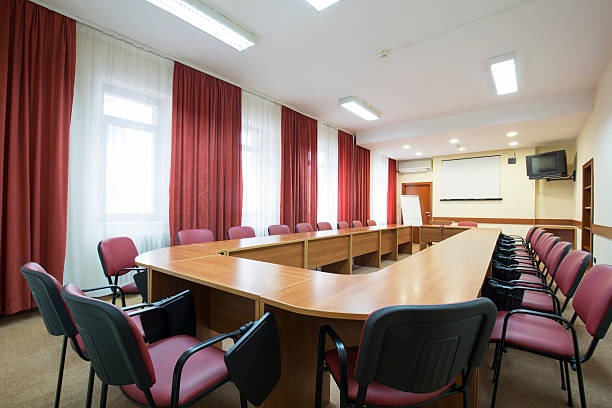 Interior of a boardroom