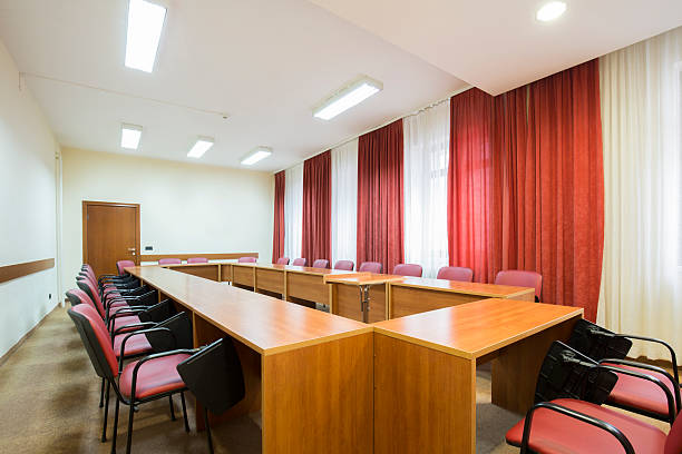 istock Interior of a boardroom 503520988