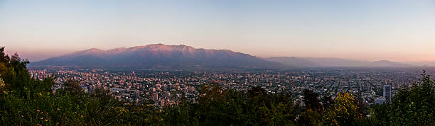 istock sunset in Santiago Chile 503522595