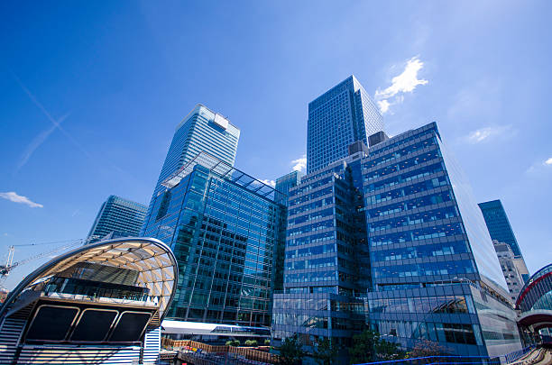 istock Business Towers-skyscrapers with blue sky 503522721