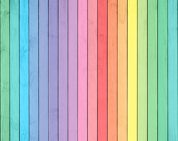 istock Colorful wood wall texture background 503524433