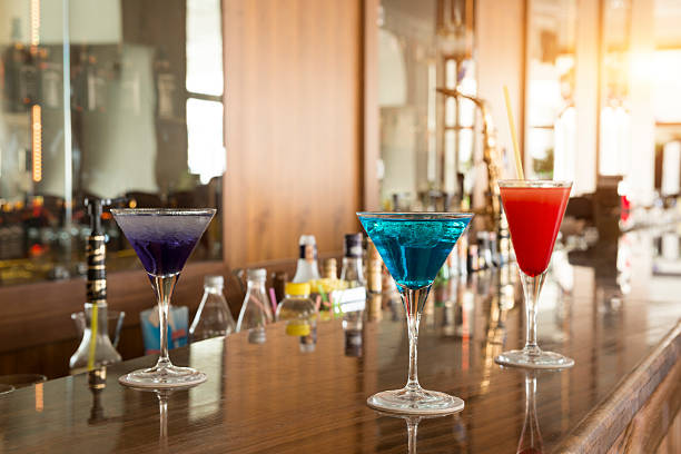 istock Colorful cocktails on bar 503525301
