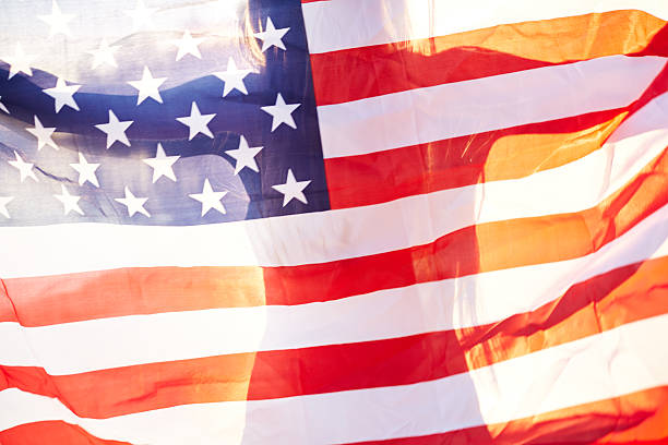 istock Behind the national flag 503526117