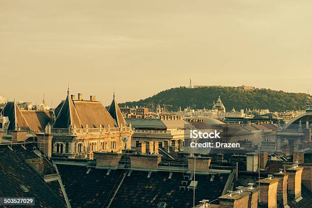 Roofs Stock Photo - Download Image Now - Aerial View, Antenna - Aerial, Budapest