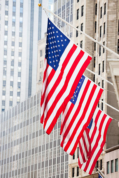 istock American Flags, Manhattan, New York City 503527031