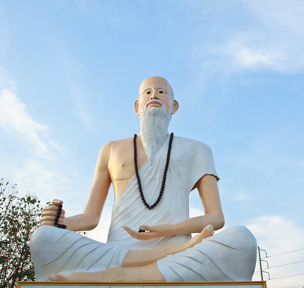 istock Ascetic statue at the temple, Thailand. 503528271