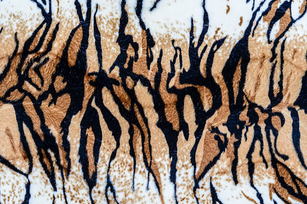 istock The texture of tiger leather 503529327
