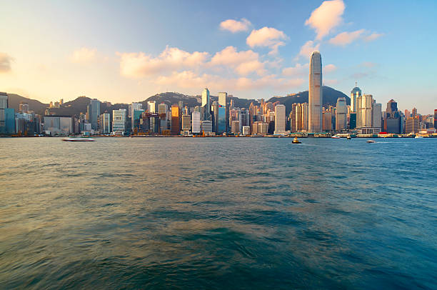istock Dawn Breaks Over Hong Kong Harbour 503532750