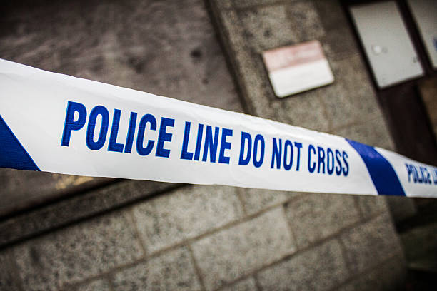 istock Police Tape Evidence 503533256