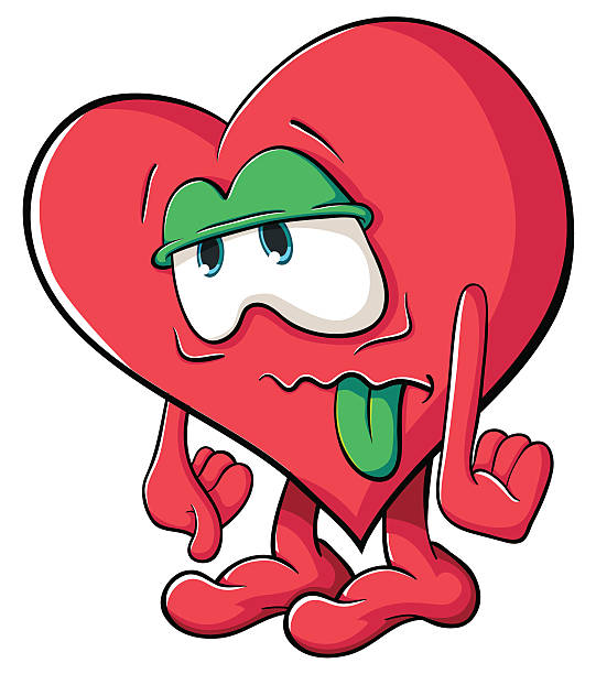 Funny Cartoon Heart With Legs And Arms For Valentines Day Stock  Illustration - Download Image Now - iStock