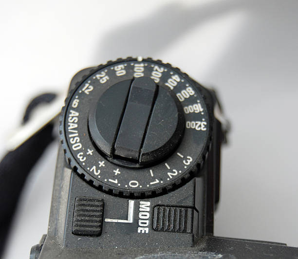 istock Vintage film camera 503535304
