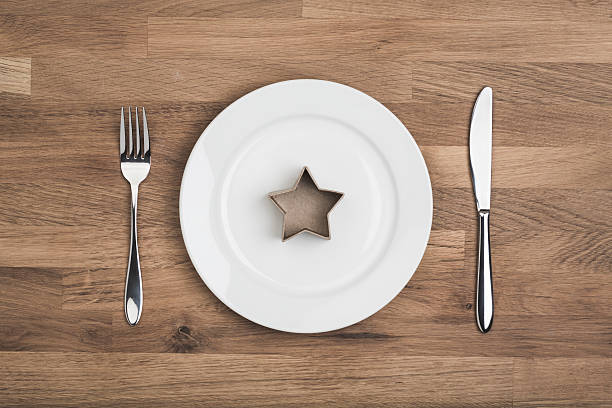 istock favourite food star on white plate 503535810