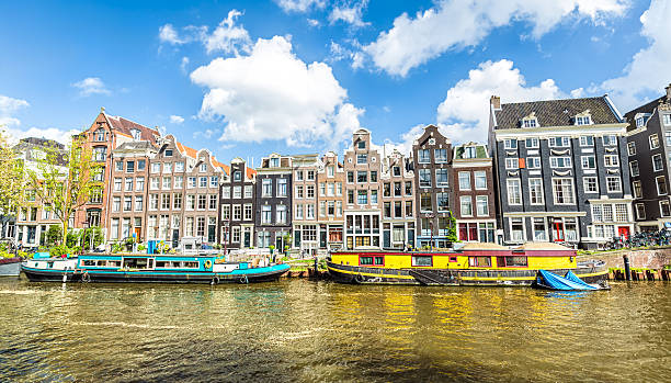 istock Typical Dutch Houses in Amsterdam 503536606