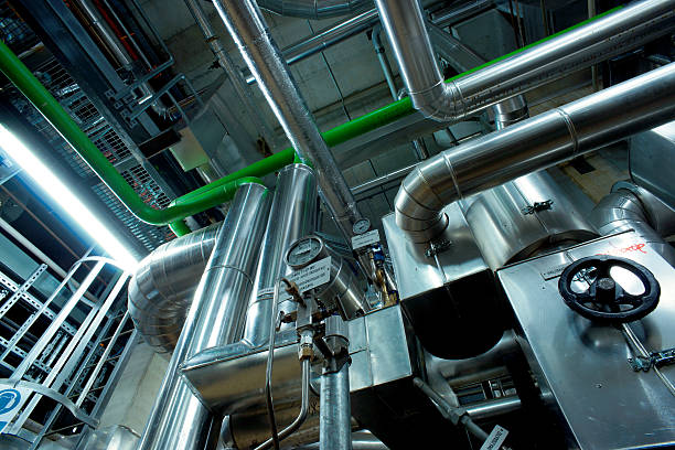 istock Equipment, cables and piping 503540846