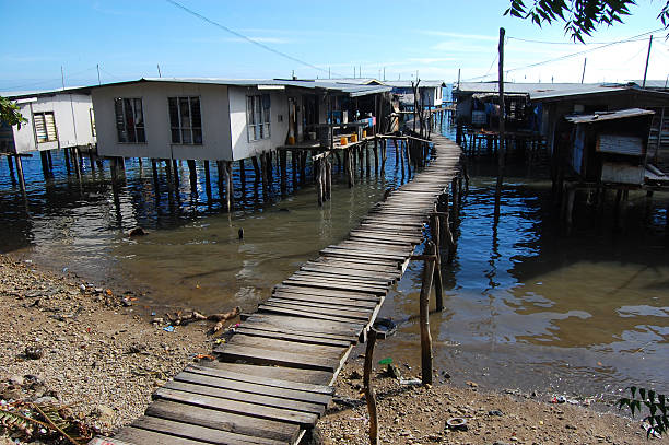 istock Village on water 503541132