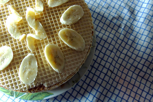 istock waffle cake with condensed milk 503541420